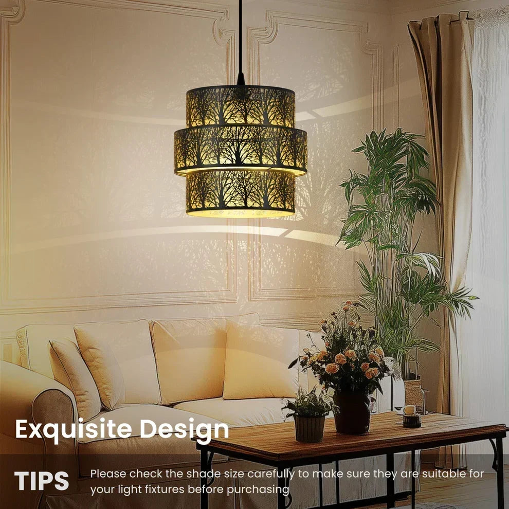metal ceiling lamp shades for living room lighting