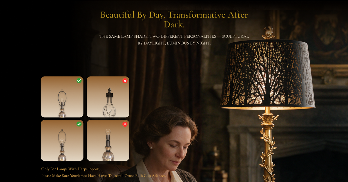 Large drum lampshade with a spider fitter designed for table lamps and floor lamps equipped with a compatible lamp harp
